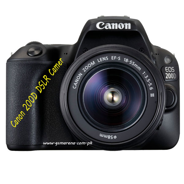 Canon 200D DSLR Camera With 18-55mm DC III Lens